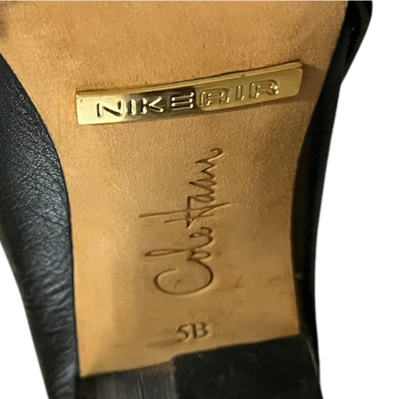 𝐂𝐨𝐥𝐞 𝐇𝐚𝐚𝐧 Over the Knee Black Pebbled Leather Boot Size 5 - Picture 5 of 10